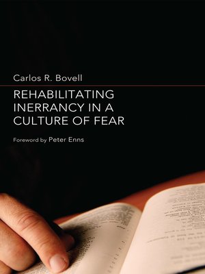 cover image of Rehabilitating Inerrancy in a Culture of Fear